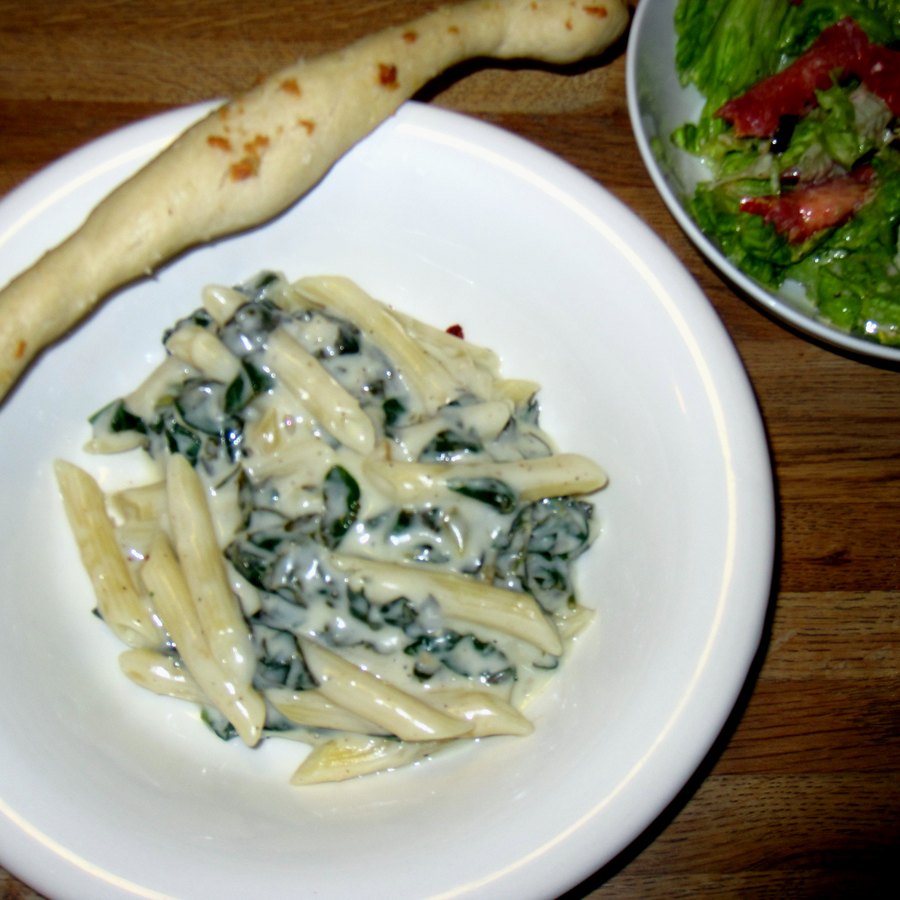 Real spinach pasta recipe preview