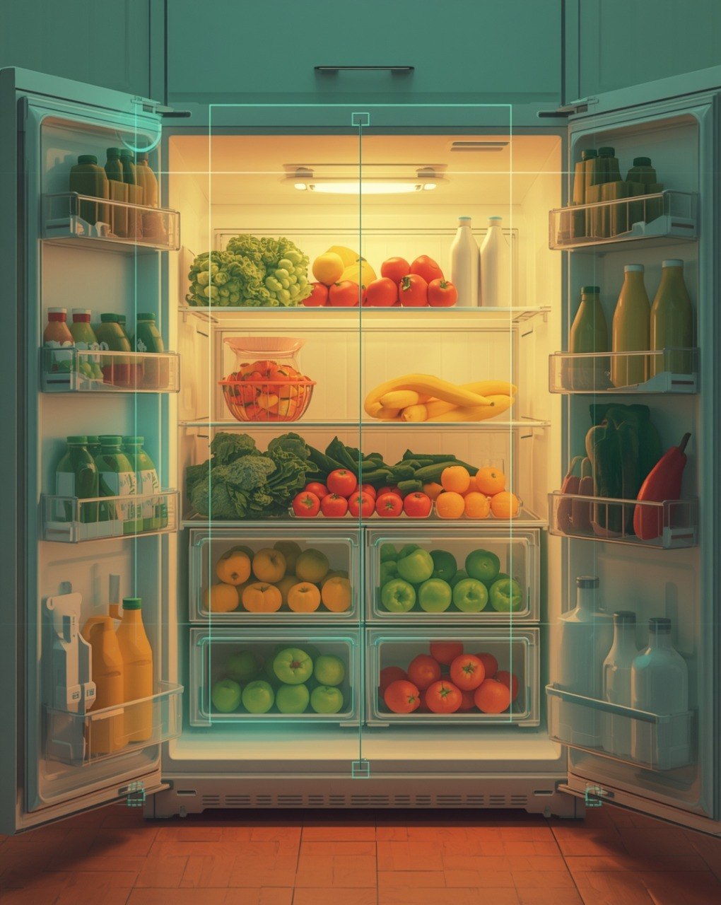 KitchenPilot fridge scan dashboard preview